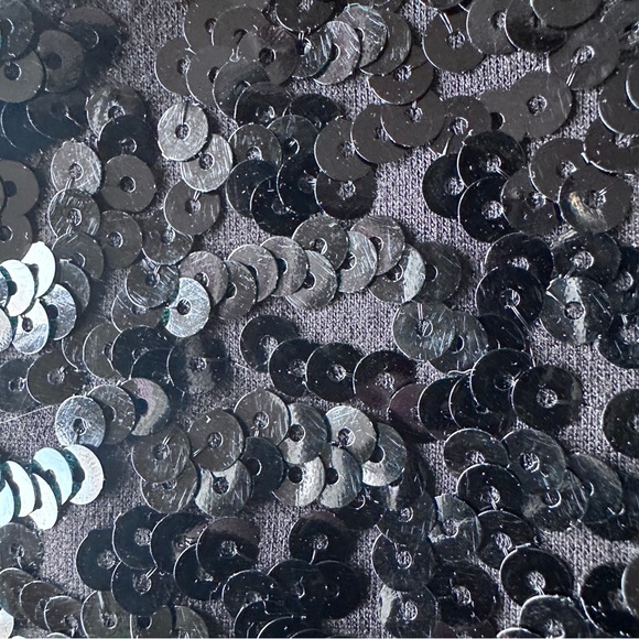 New Torrid Black Sequin Above 19” long Mini Skirt Size 2X - Picture 4 of 7